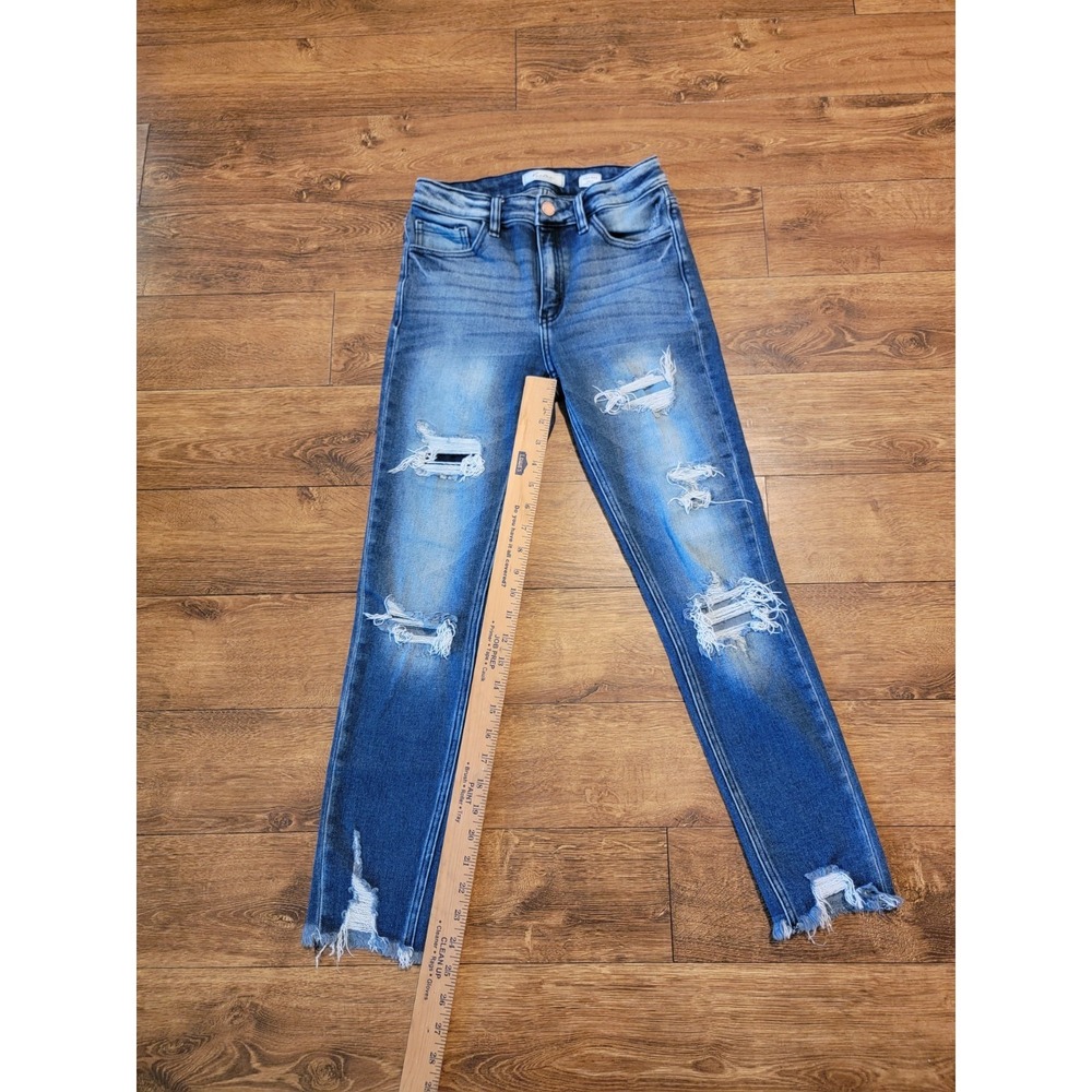KANCAN‎ Youth Girls Signature High Rise Slim Fit Ankle Skinny Jeans, Size 16 EUC